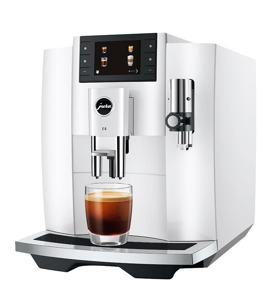 JURA E8 PIANO WHITE EC  15585