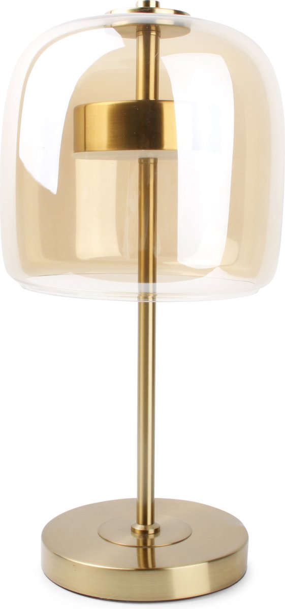 Tafellamp S&P Collection 856002 Luna 23xH43cm amber