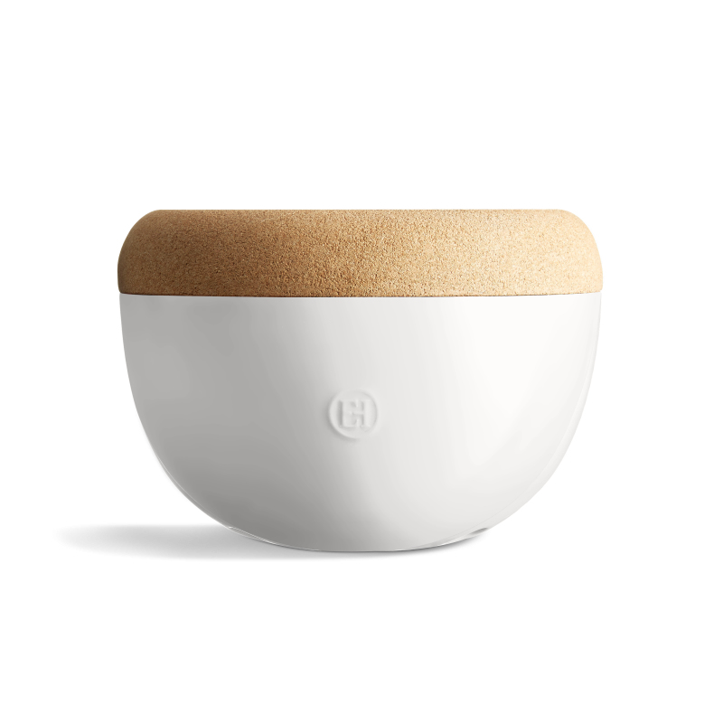 Emile Henry Storage Bowl Rond Kom 4,7 l Wit 1 stuk(s)