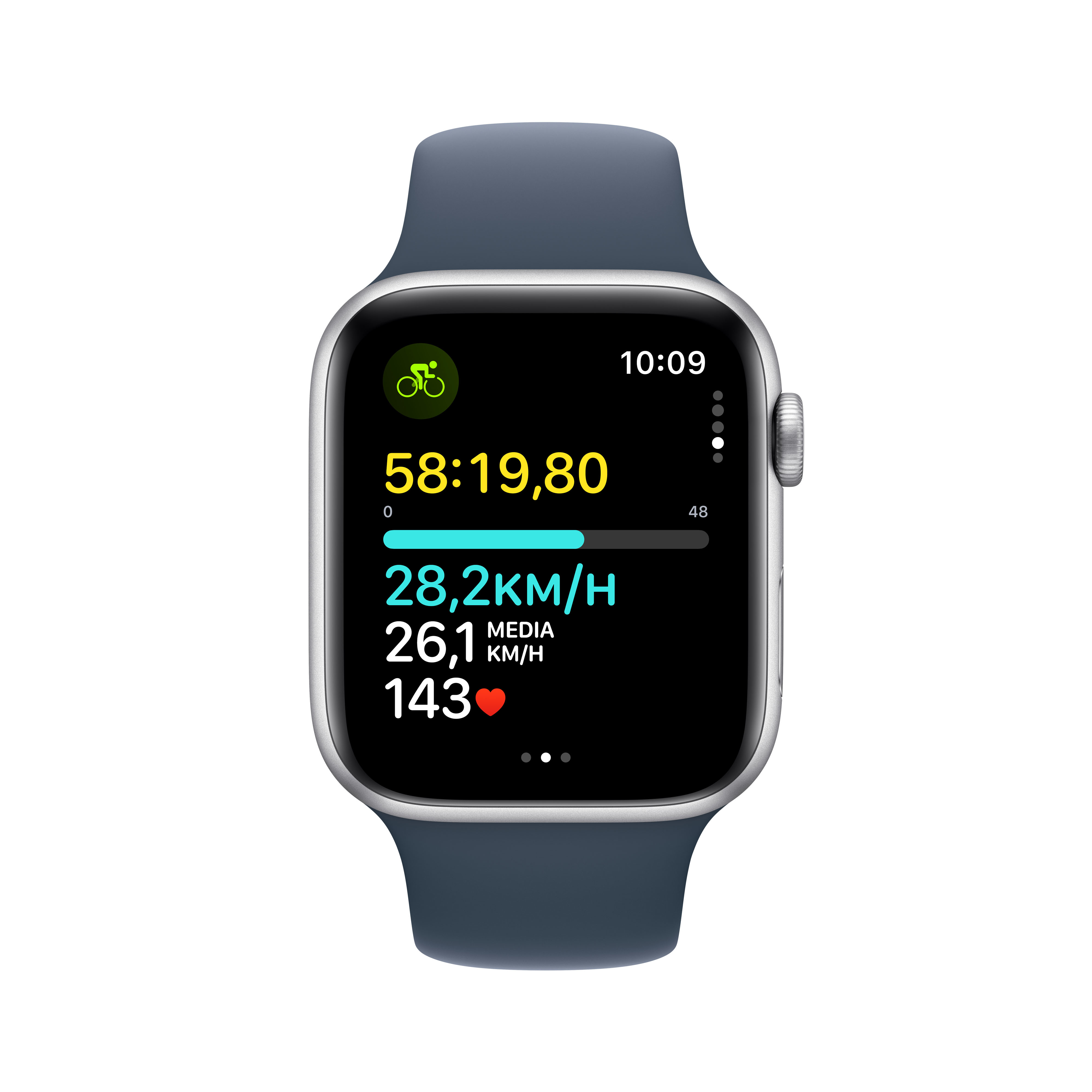 Apple Watch SE GPS 44mm Silver Sport M/L