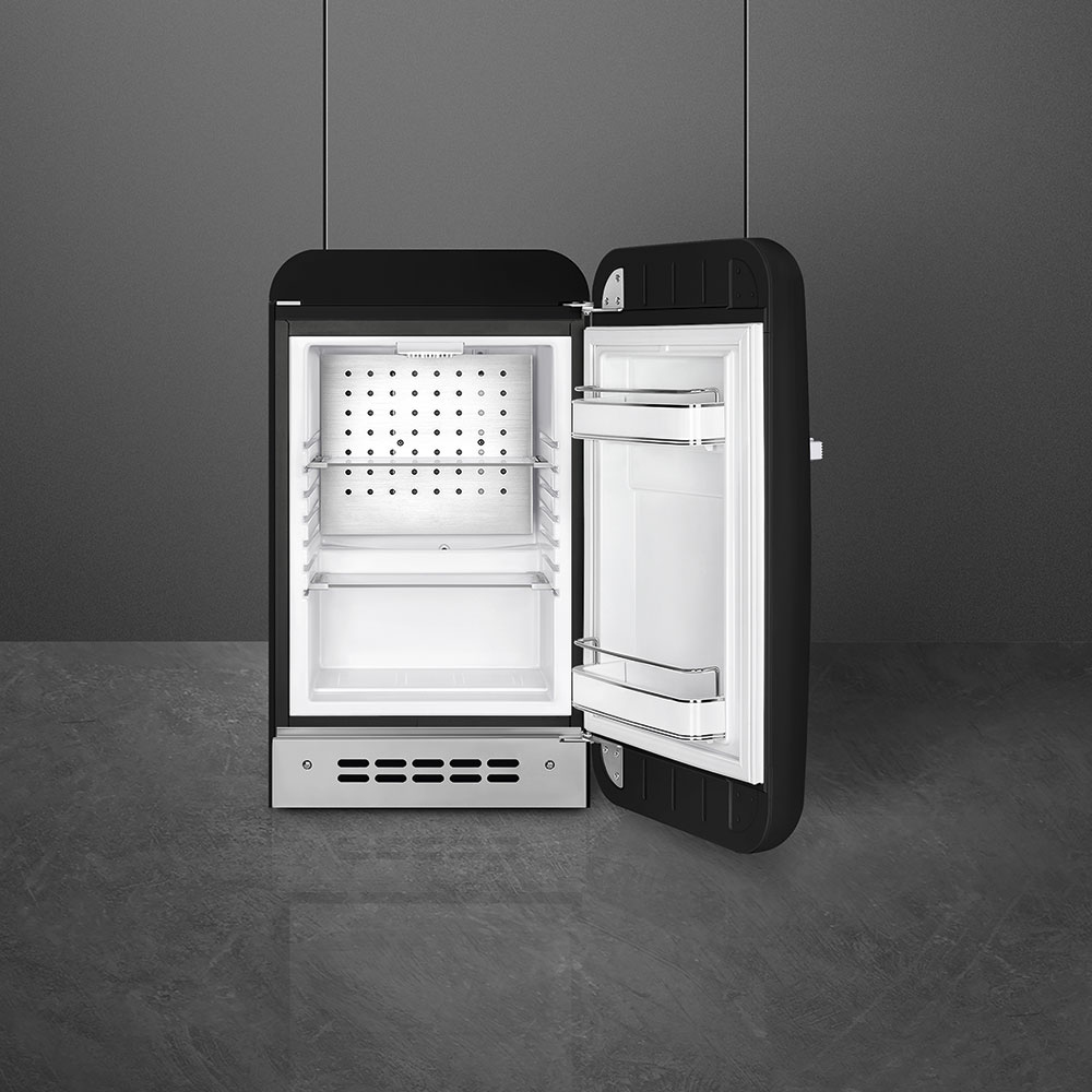 Koelkast SMEG FAB5RBL5 50's Style / zwart