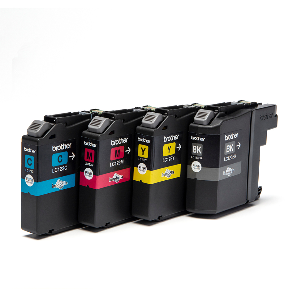 Inktpatroon BROTHER LC-123VALBP 600 pagina's CYMK