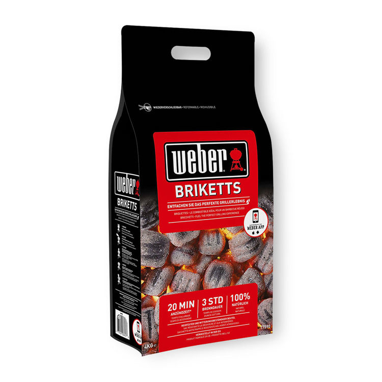 Briketten WEBER 17590 / 4KG