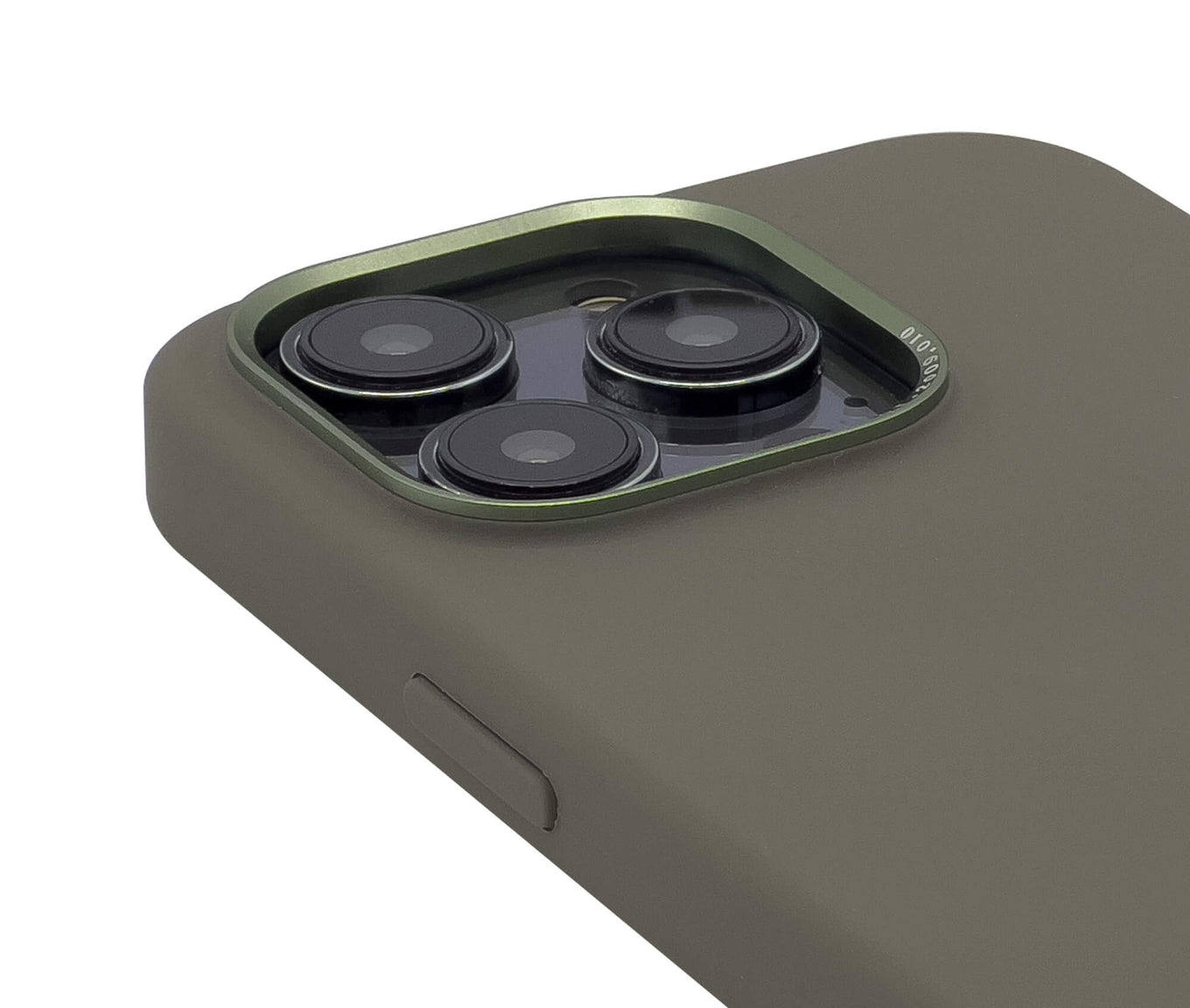Decoded iPhone 14 Pro Max, housse silicone antibactérien, olive