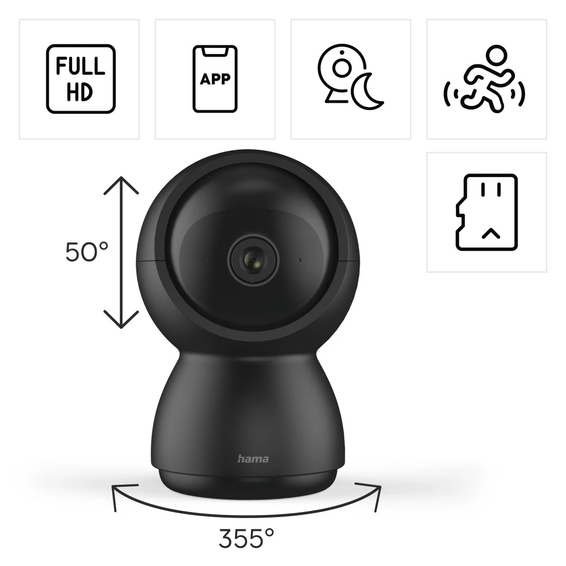 Hama Camera Securité IP 00176647