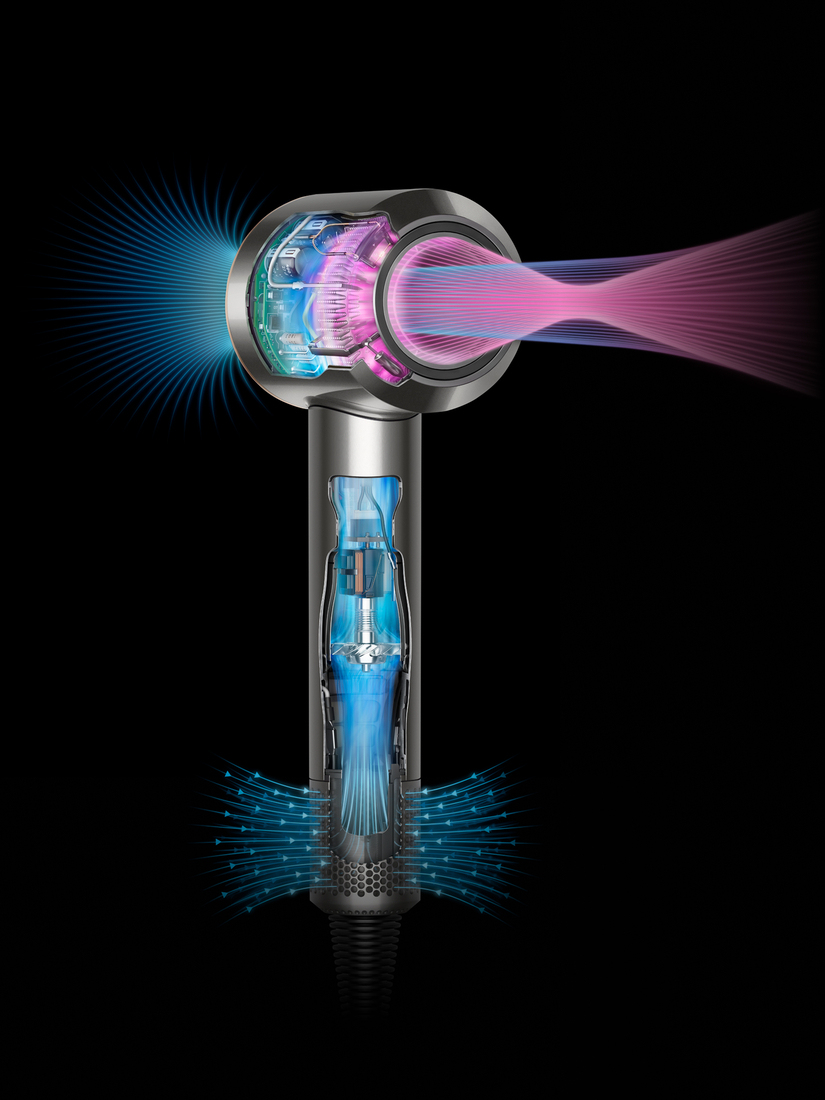 Haardroger DYSON 113277-01 Supersonic / Straight & Wavy / Blue - Copper