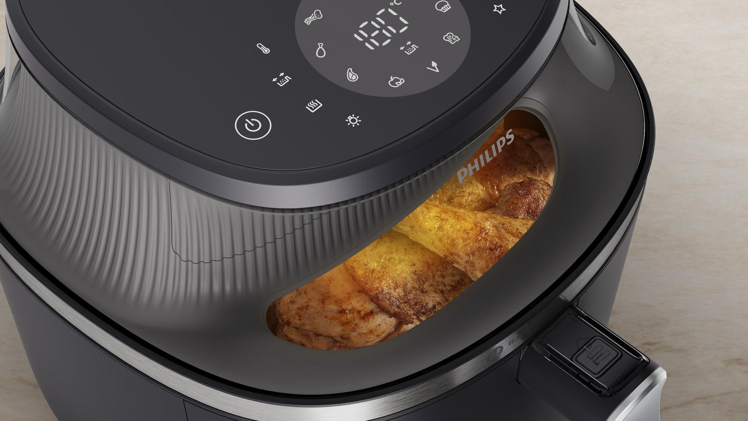 Heteluchtfriteuse PHILIPS NA322/00 - 4.2L / met kijkvenster
