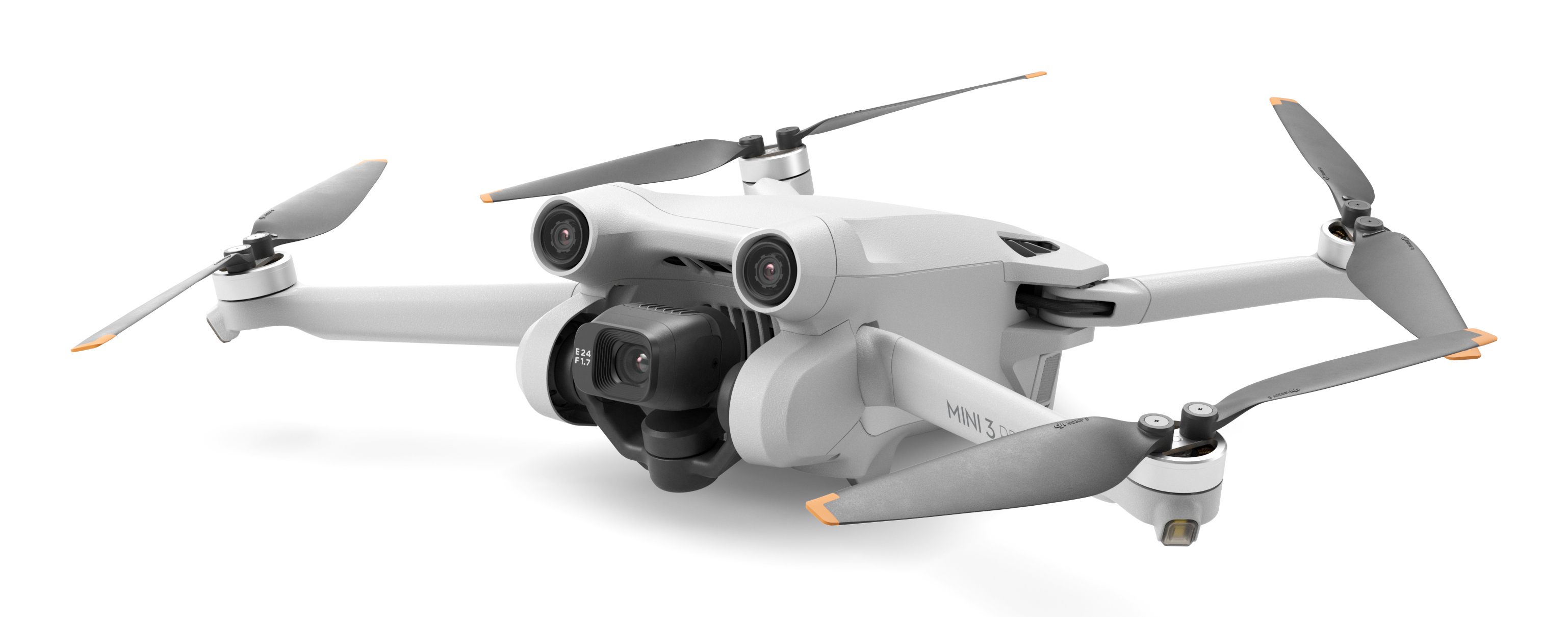 DJI Mini 3 Pro (RC-N1) 4 propellers Octocopter 48 MP 3840 x 2160 Pixels 2453 mAh Zwart, Wit