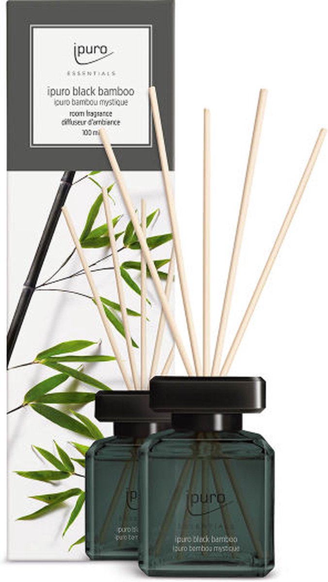 Diffuser IPURO 26IFC1098 Essential Black Bamboo 2x50ml