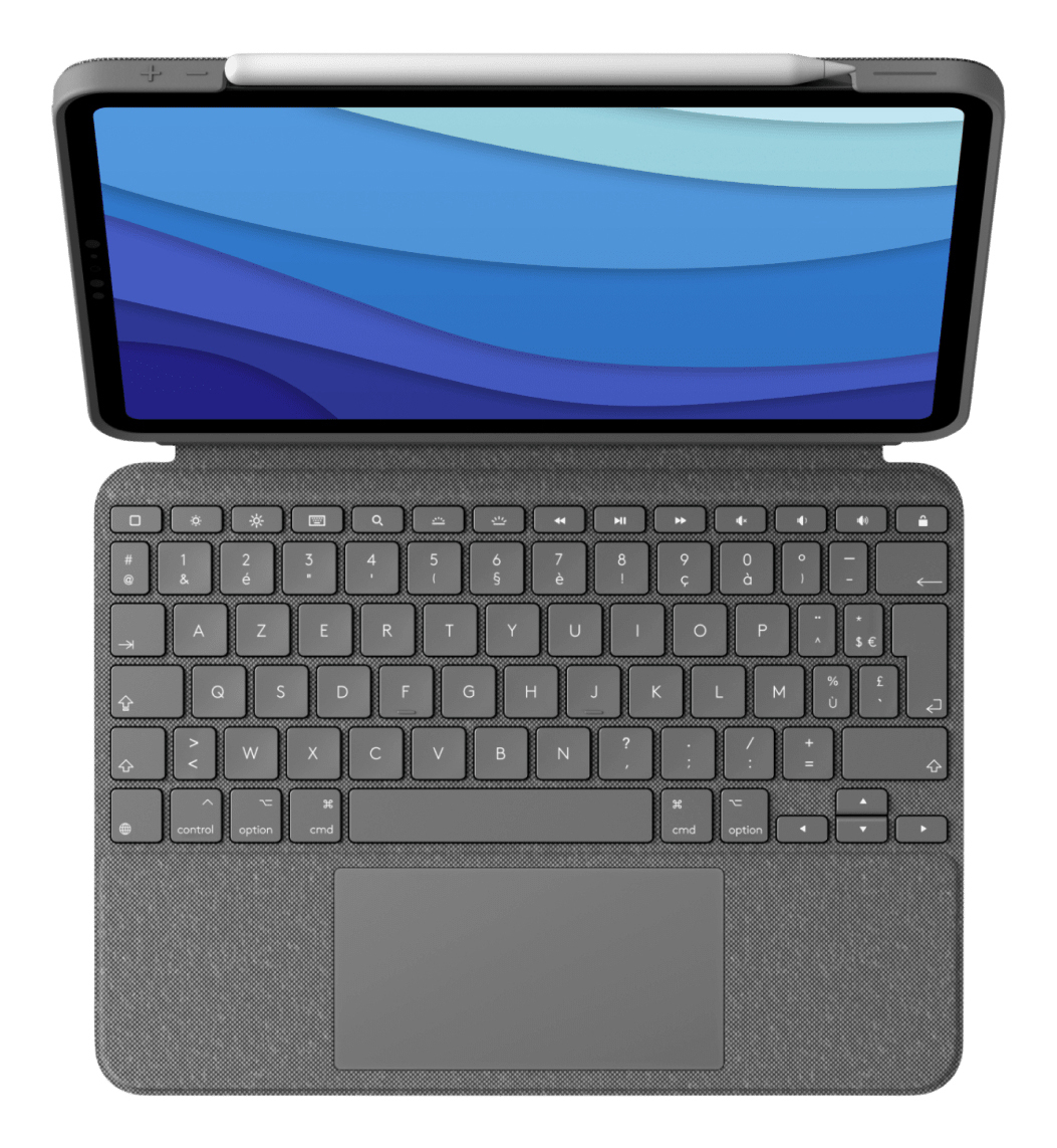Keyboard LOGITECH COMBO Touch iPadPro 11' '18-22 Grey