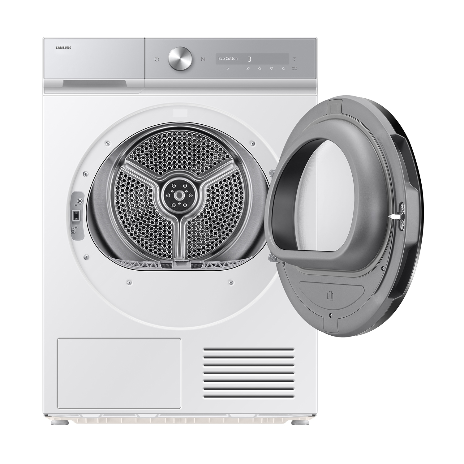 Samsung Series 8 Sèche-linge Blanc Pompe à chaleur / Optimal Dry / AI Control / Séchage silencieux / 9kg - DV90DB8845GHU3 Classe A