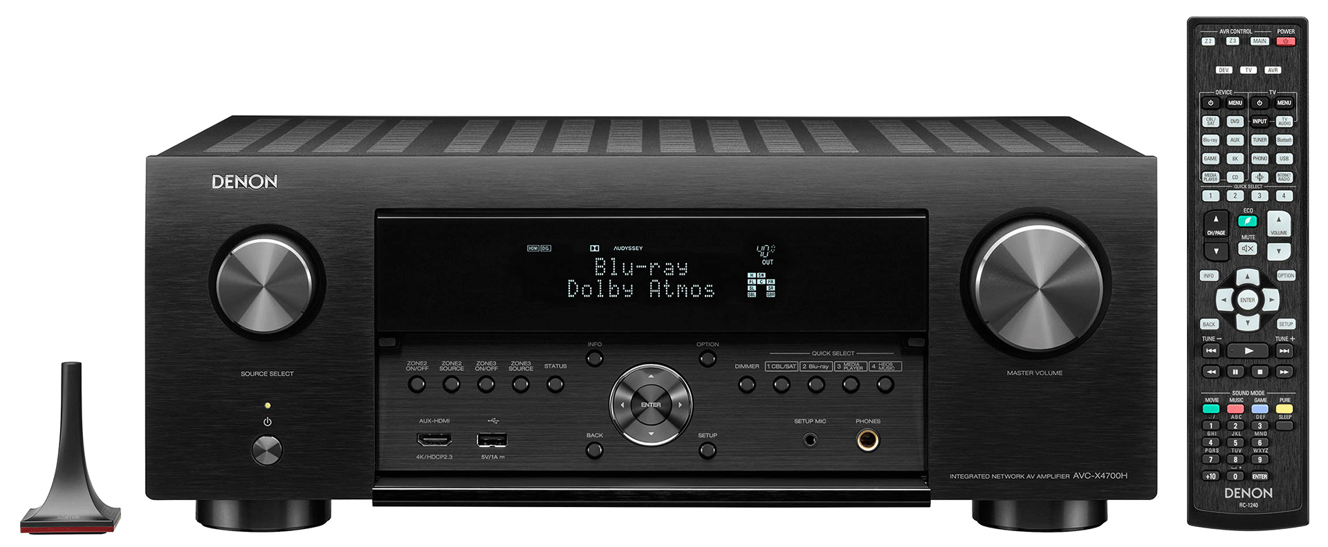 Denon AVC-X4700H 125 W 9.2 canaux Surround Compatibilité 3D Noir