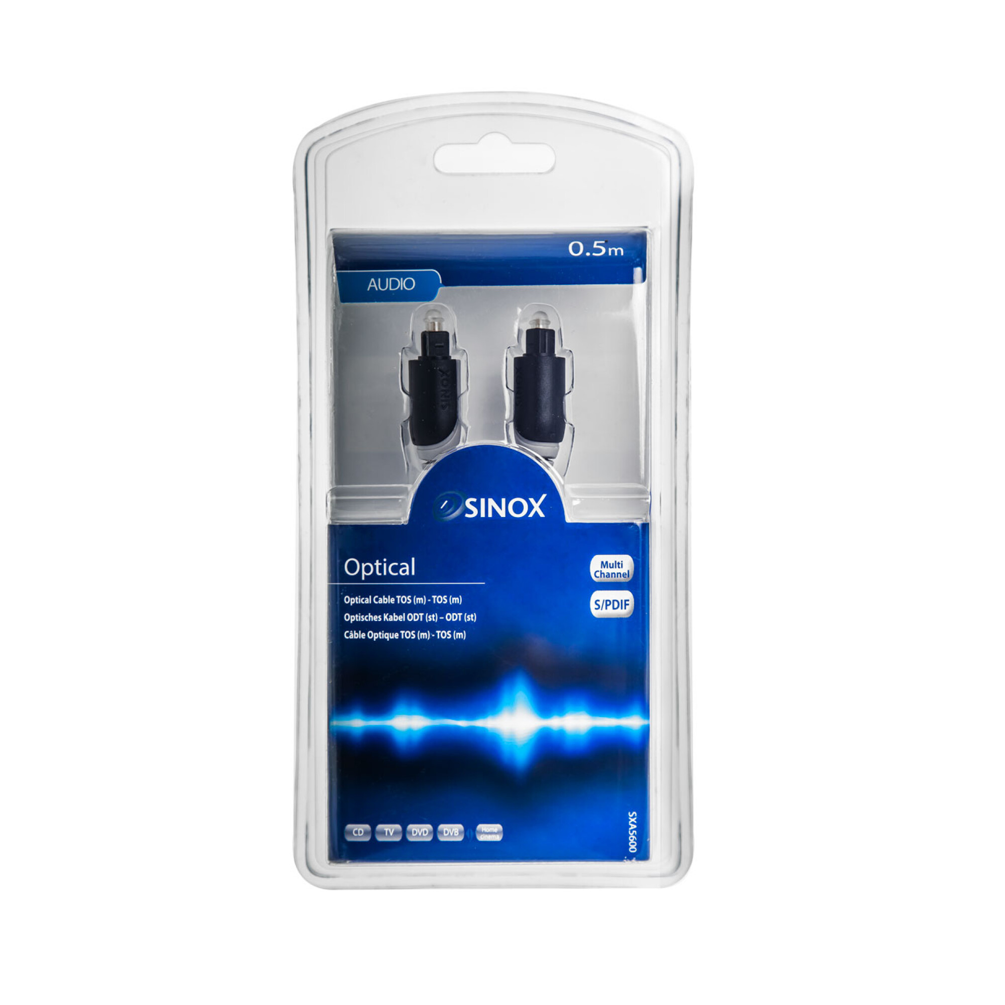 Sinox Plus SXA5600 Glasvezelsn. 0,50m