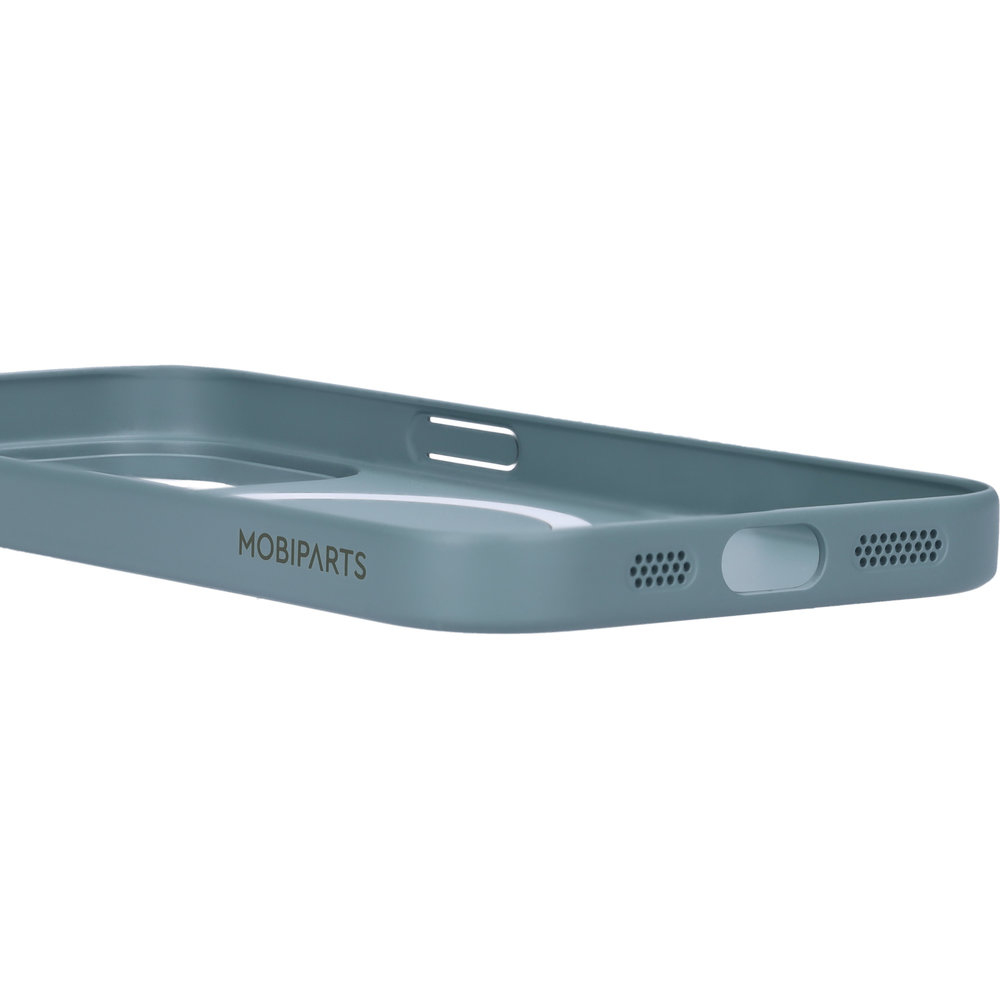Mobiparts Slim Line Case Apple iPhone 16 (MagSafe) Sage Green