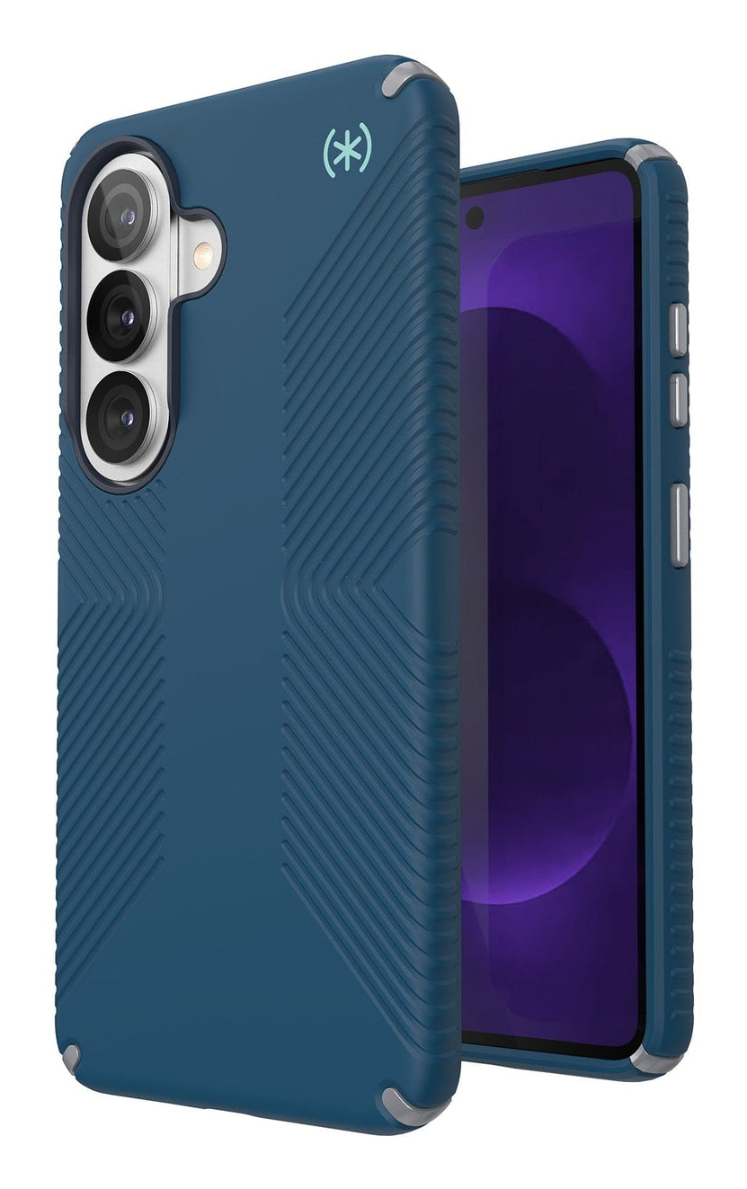 Speck Presidio2 Grip + Magnet Samsung Galaxy S26 Coastal Blue - with Microban