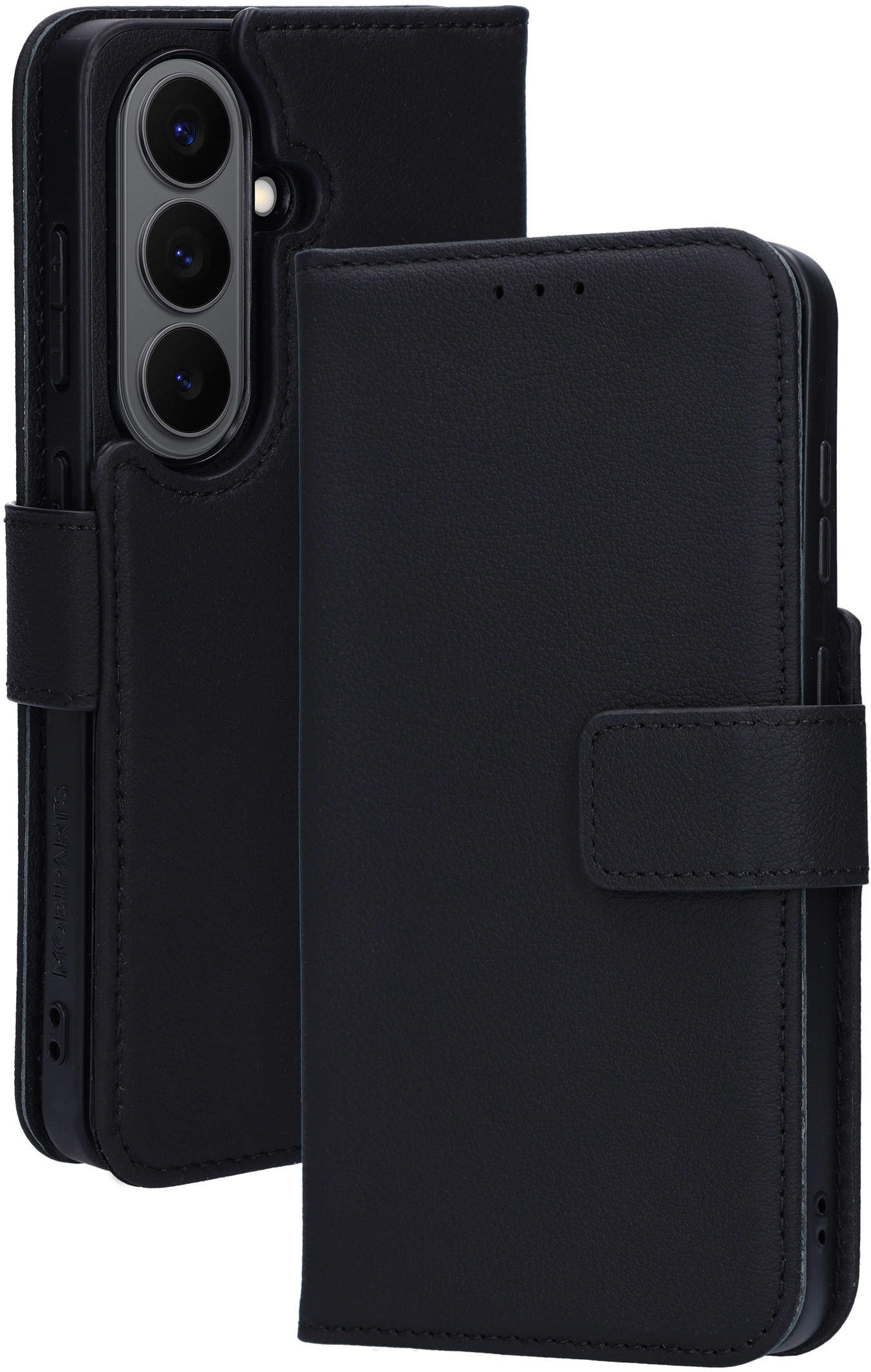 Mobiparts Leather 2 in 1 Wallet Case Samsung Galaxy S26 Black