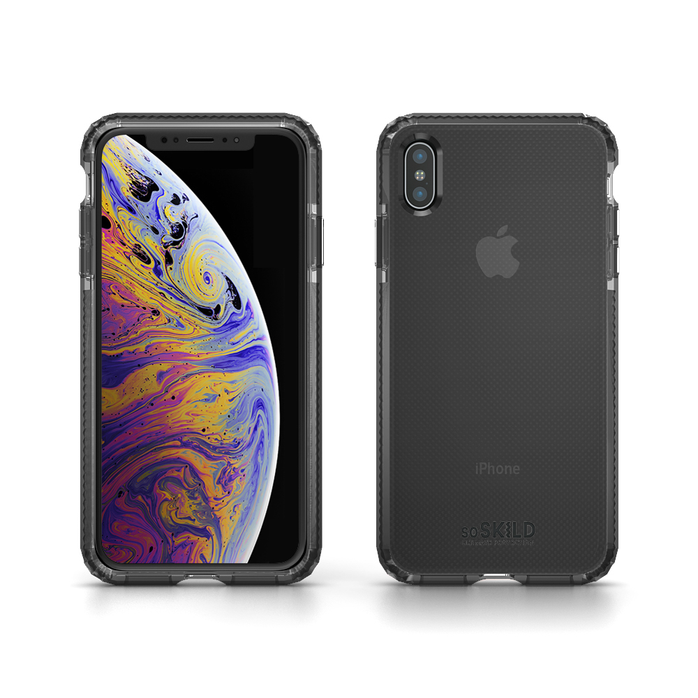 Tas SOSKILD SOSIMP0024 iPhone Xs Max Heavy Impact Smoked Gre