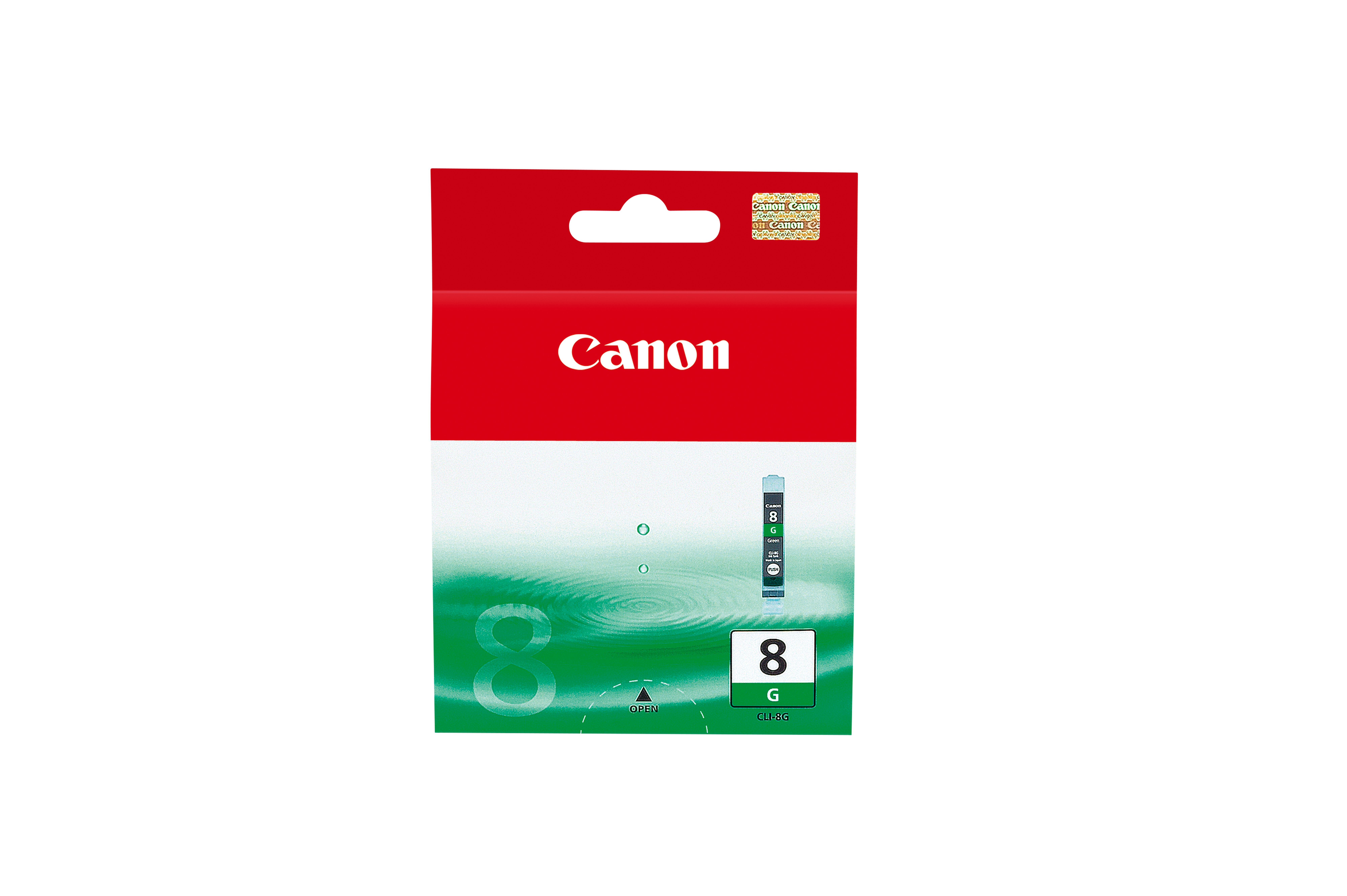 Inktpatroon CANON 0627B001 Cli-8 Green 13ML 2765 Pages