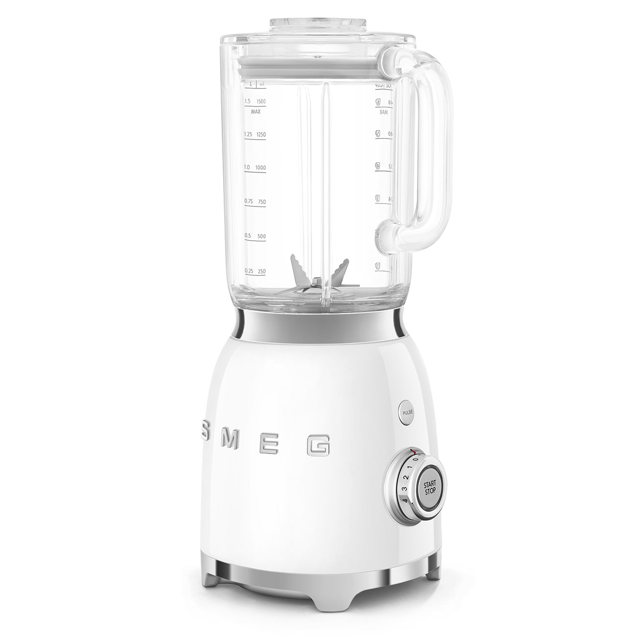 Smeg BLF03WHEU blender 1,5 l Blender voor op aanrecht 800 W Wit