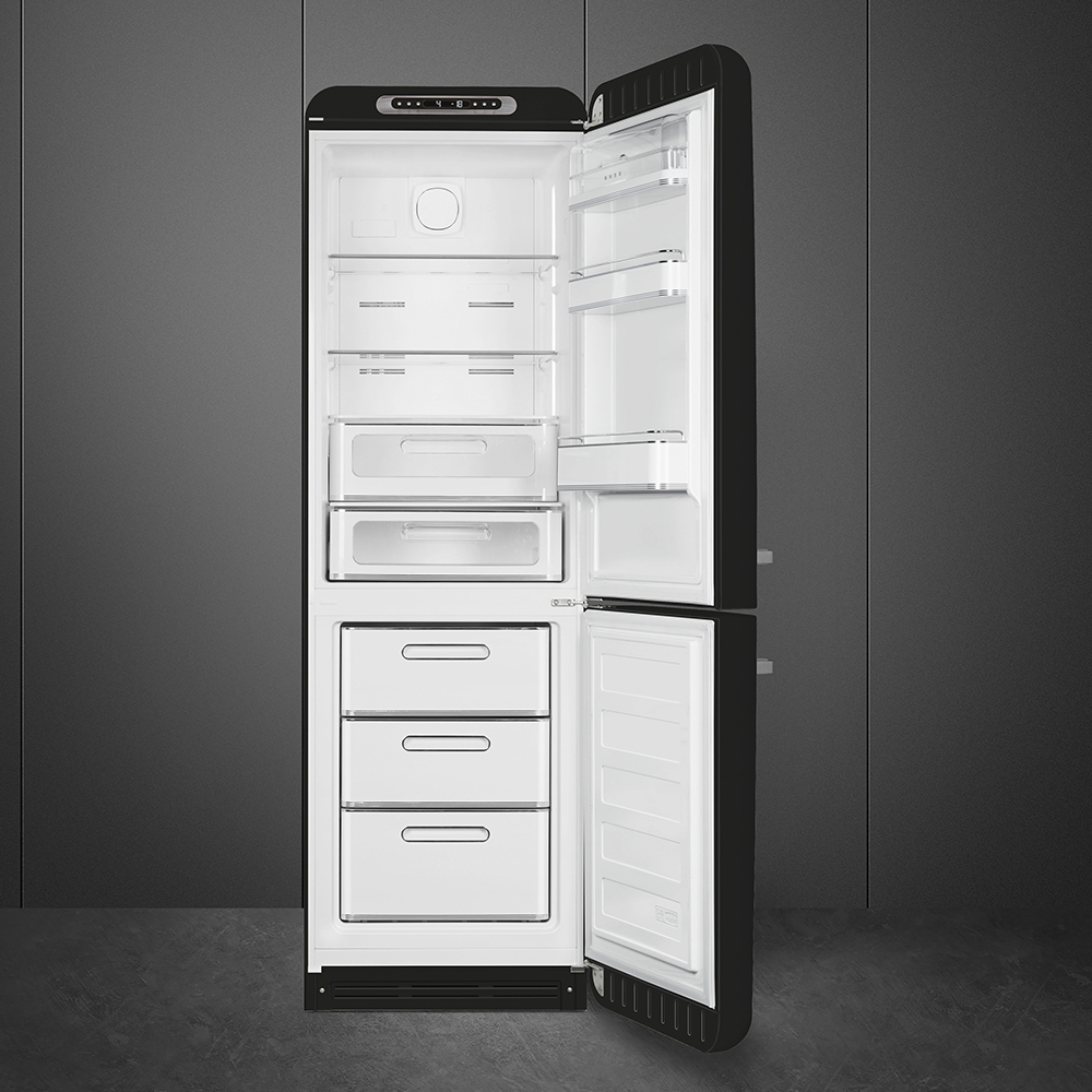 Smeg FAB32RBL5 réfrigérateur-congélateur Pose libre 331 L D Noir
