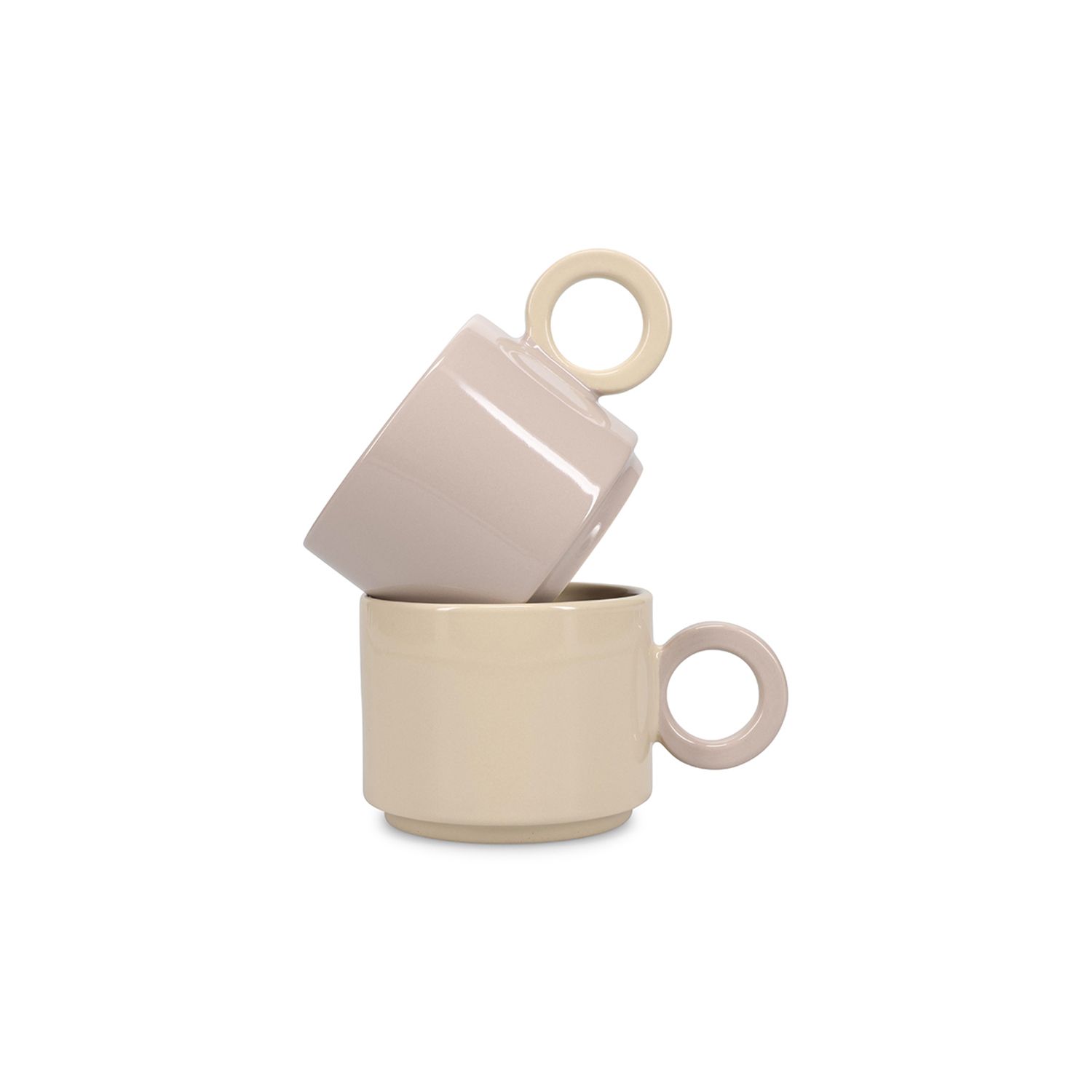 Beker ONA 715734 Lou / 28cl / grijs-beige