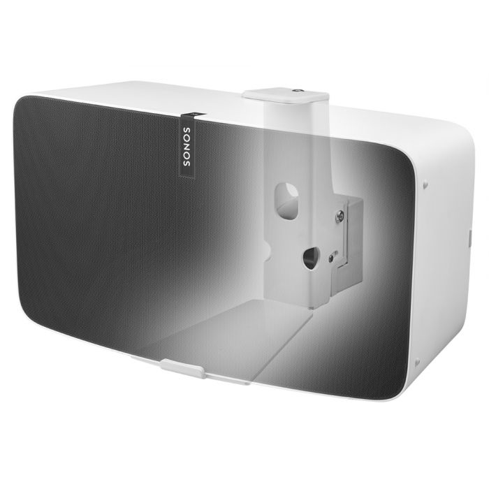 Muurbeugel Cavus voor Sonos Play:5/Five wit horizontaal