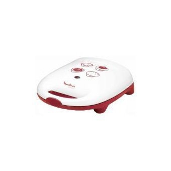 Croque Monsieur MOULINEX SM2205 4muffins +/-10cm wit/rood