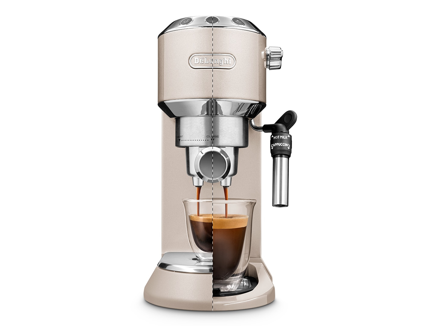 De’Longhi Dedica Metallics Pump Espresso EC785.BG Volledig automatisch Espressomachine 1,1 l