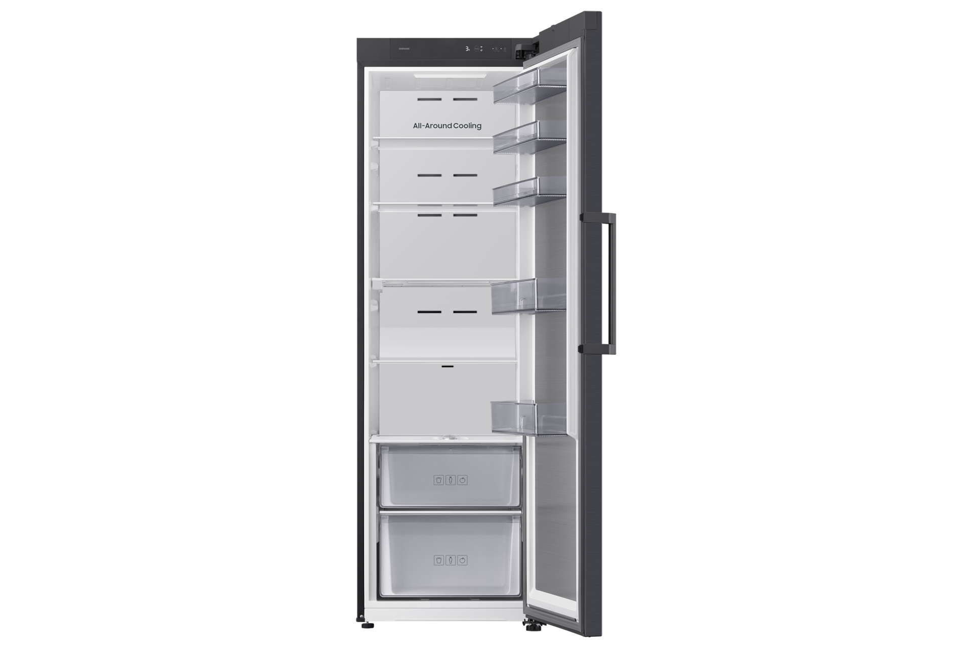 Koelkast SAMSUNG RR70H39FEFEF / E / 185cm / zwart inox