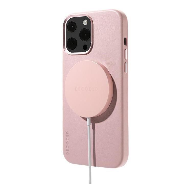 Tas DECODED Leather Backcover iPhone 13 Pro powder pink
