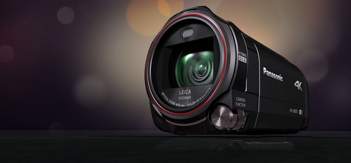 Panasonic HC-VX870 Caméscope portatif 18,91 MP MOS BSI Full HD Noir