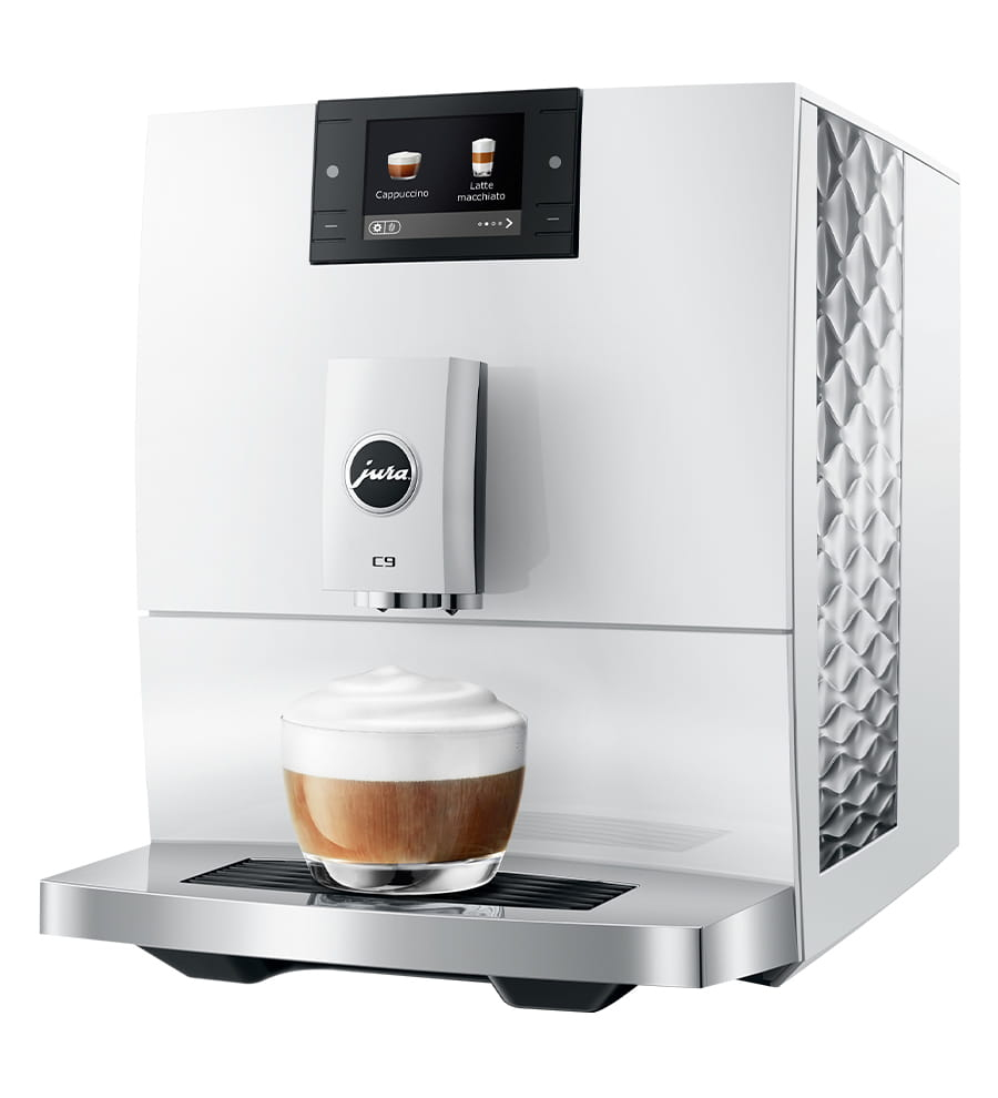 Espresso JURA 15810 C9 / Piano White (EA)