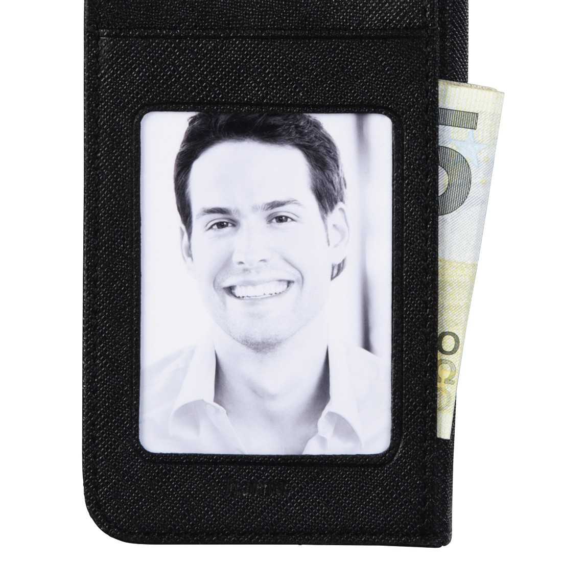 iphone tas HAMA 177300 Booklet 2 in 1 iPhone 5/5S/SE zwart