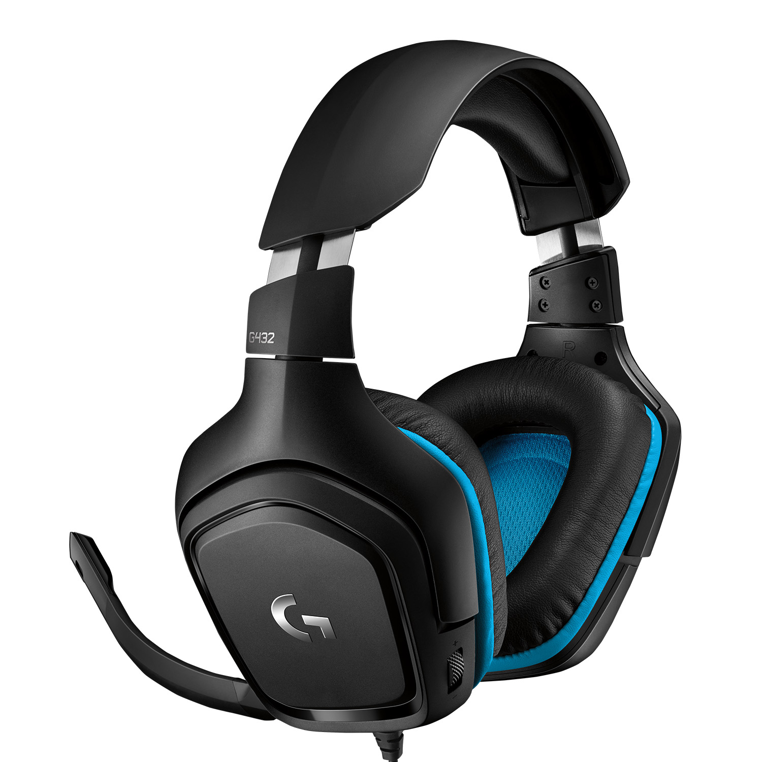 LOGITECH G432 GAMING HEADSET LEATHERATTE