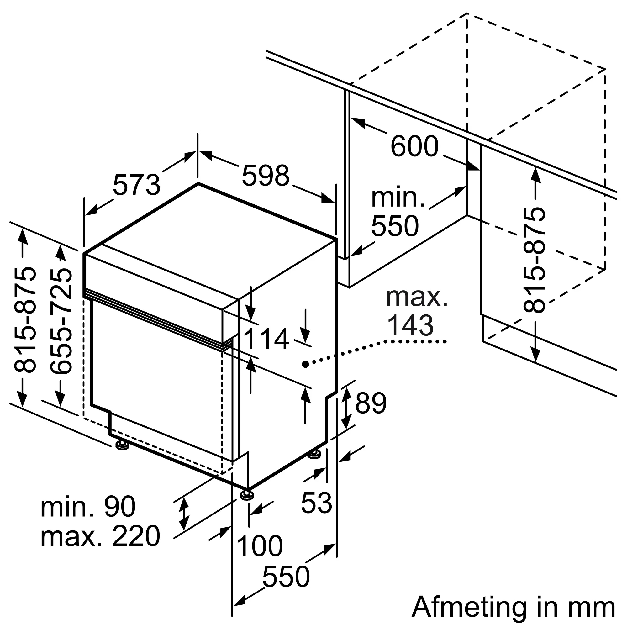 Vaatwasser BI SIEMENS SN53ES25CE iQ300 ExtraKlasse / A / HI /  42dB / besteklade / geborsteld staal