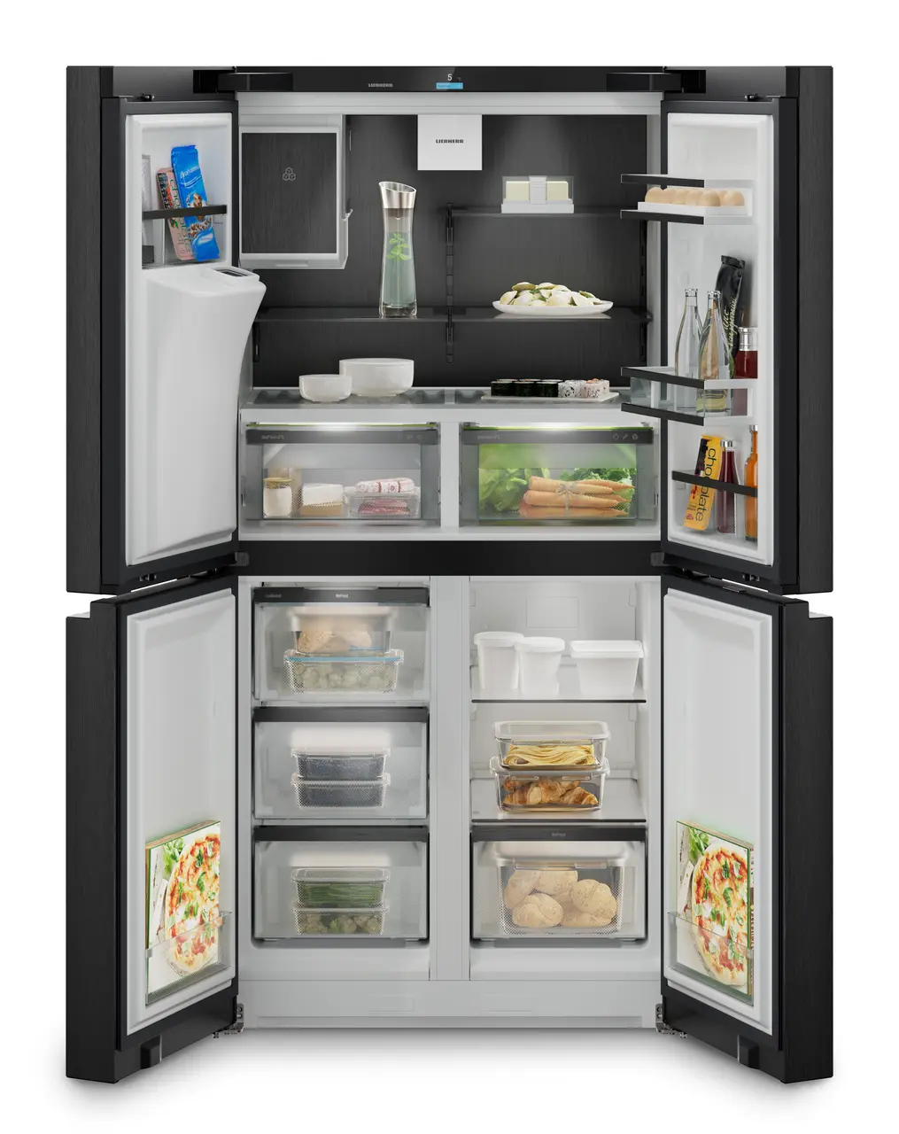 Combi-koelkast LIEBHERR MBbsdi 9028-20 Plus / D / 309L+237L / french door / 180cm / NoFrost