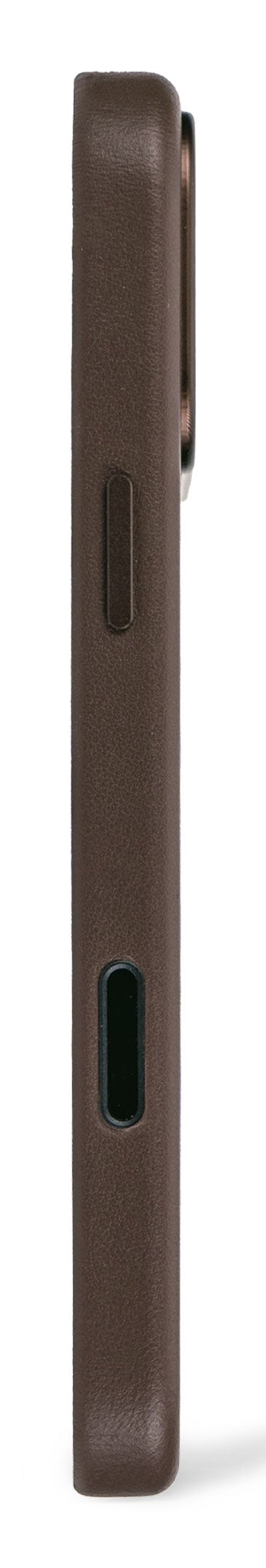 Decoded Leather Backcover Apple iPhone 17 Pro Chocolate Brown