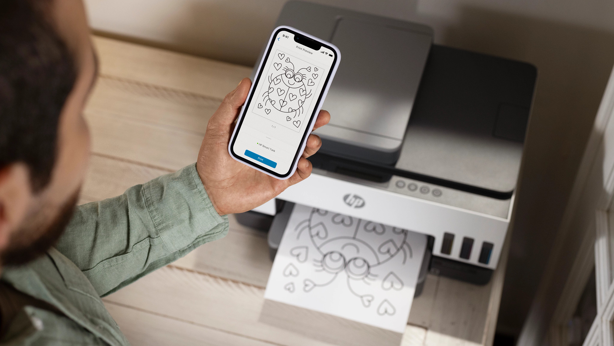 Printer HP Smart Tank 7305 AIO A4 Kleur