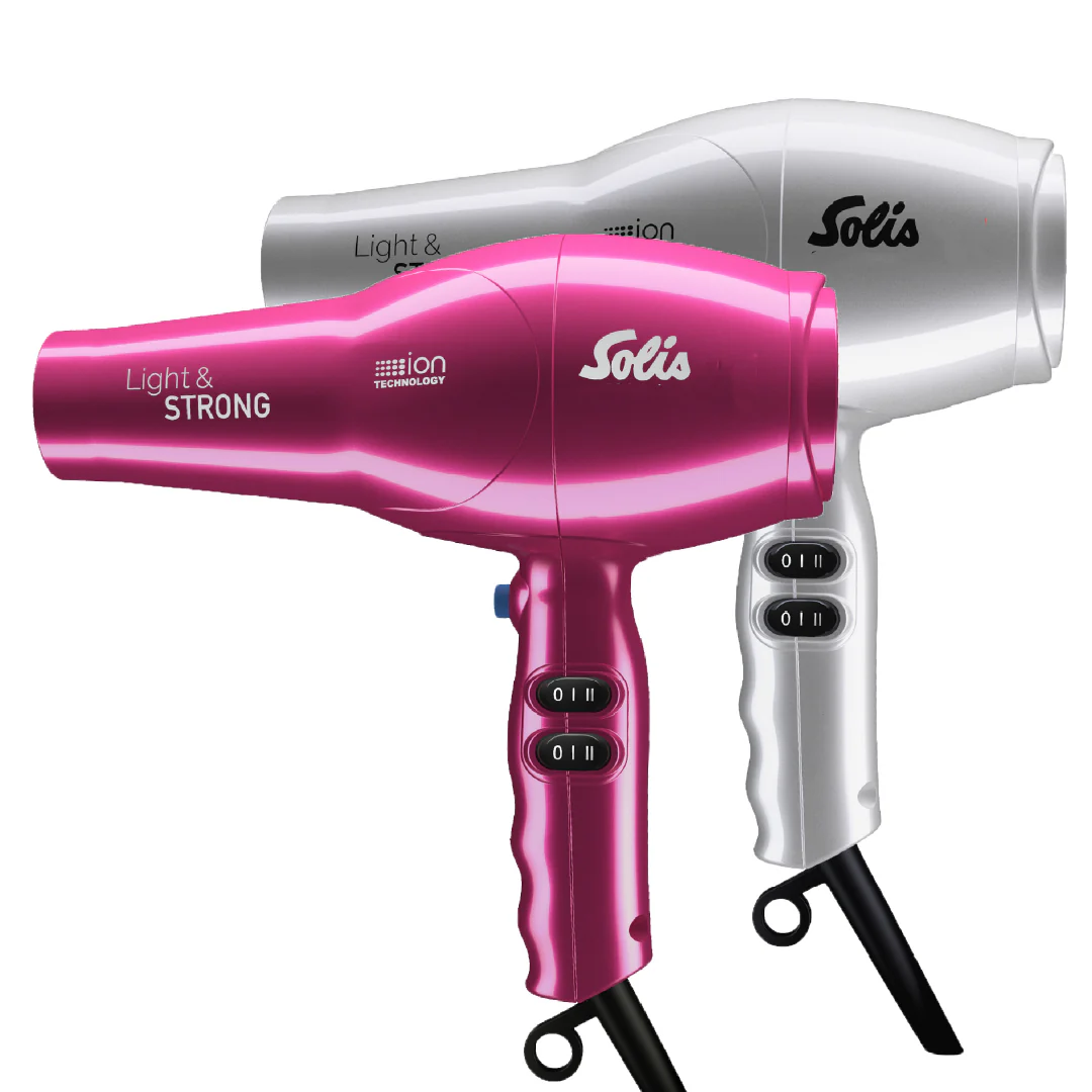 Solis Light & Strong haardroger 1800 W Roze