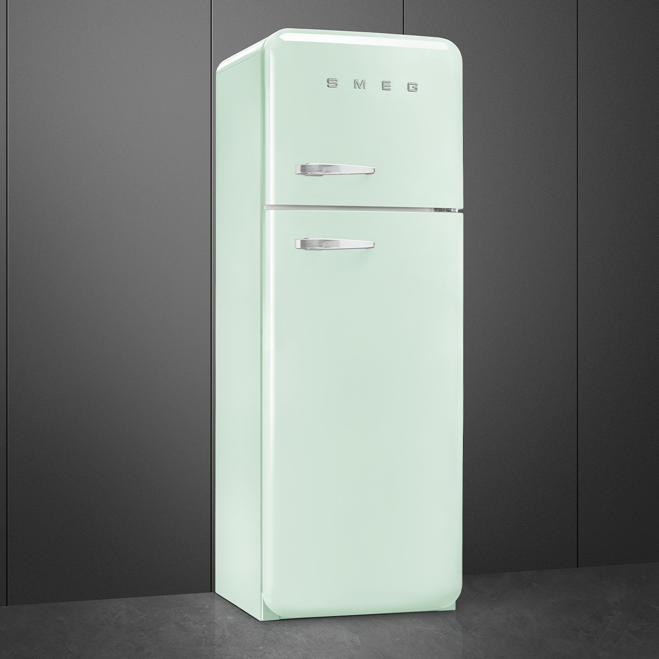 Combi-Koelkast SMEG FAB30RPG6 50's Style / C / 222L+72L / 172cm / pastelgroen