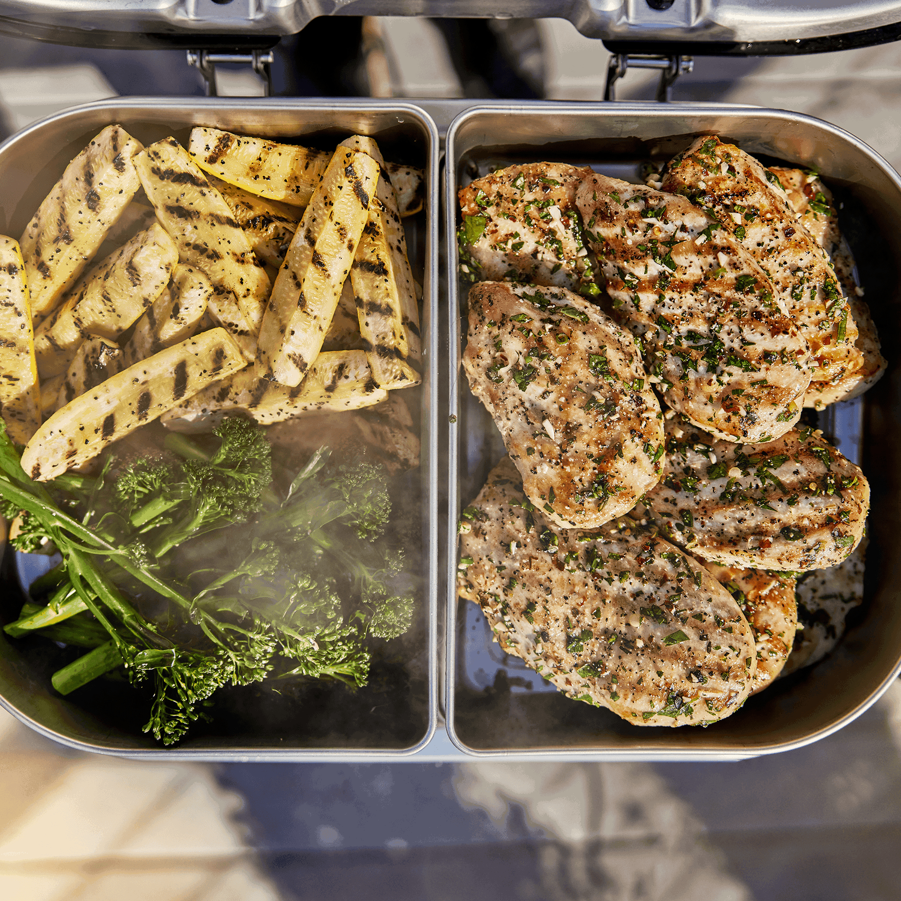 Veelzijdigsset Elektrische Barbecues Lumin 6613