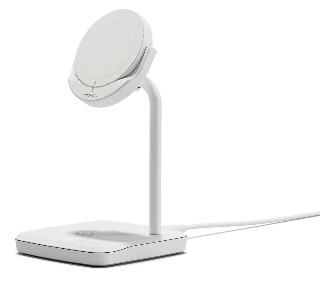 Cygnett Qi2 2 in 1 Chargebase White