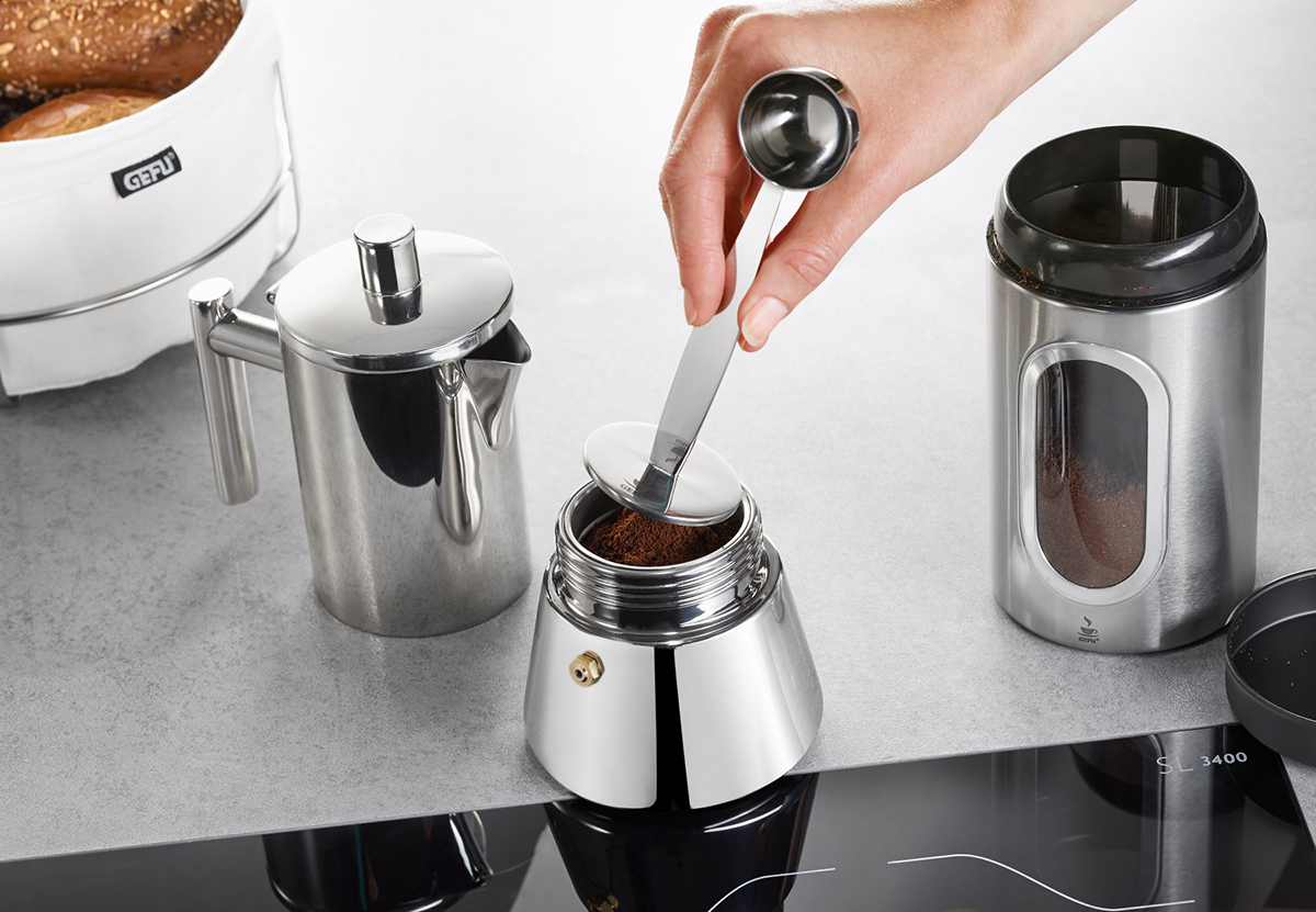 Tamper GEFU 60.GF16200 Tamino met koffiemaatlepel