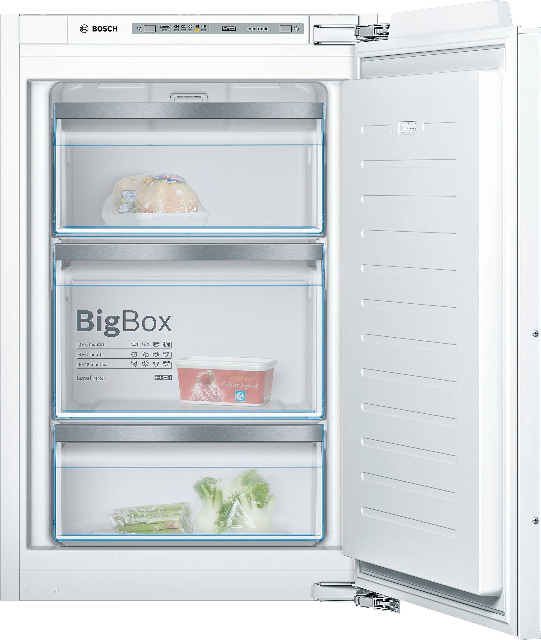 Bosch Serie 6 GIV21ADD0 congélateur Congélateur vertical Intégré 95 L D