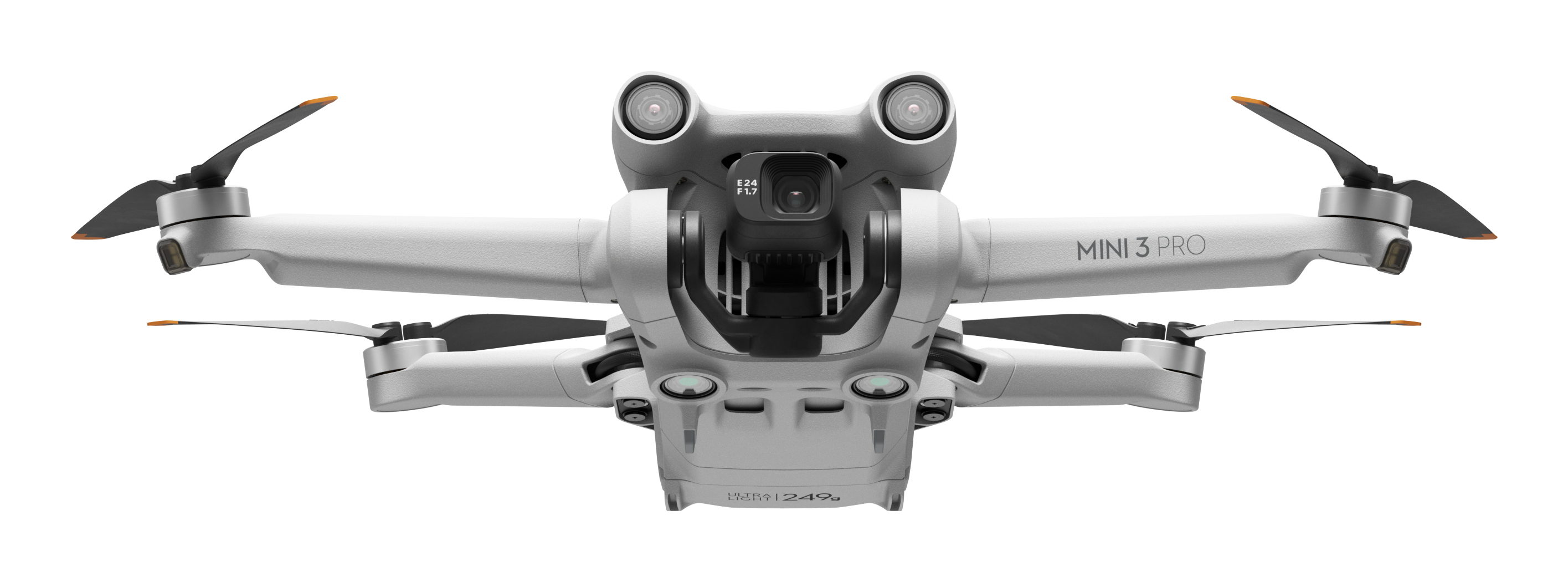 DJI Mini 3 Pro (RC-N1) 4 propellers Octocopter 48 MP 3840 x 2160 Pixels 2453 mAh Zwart, Wit