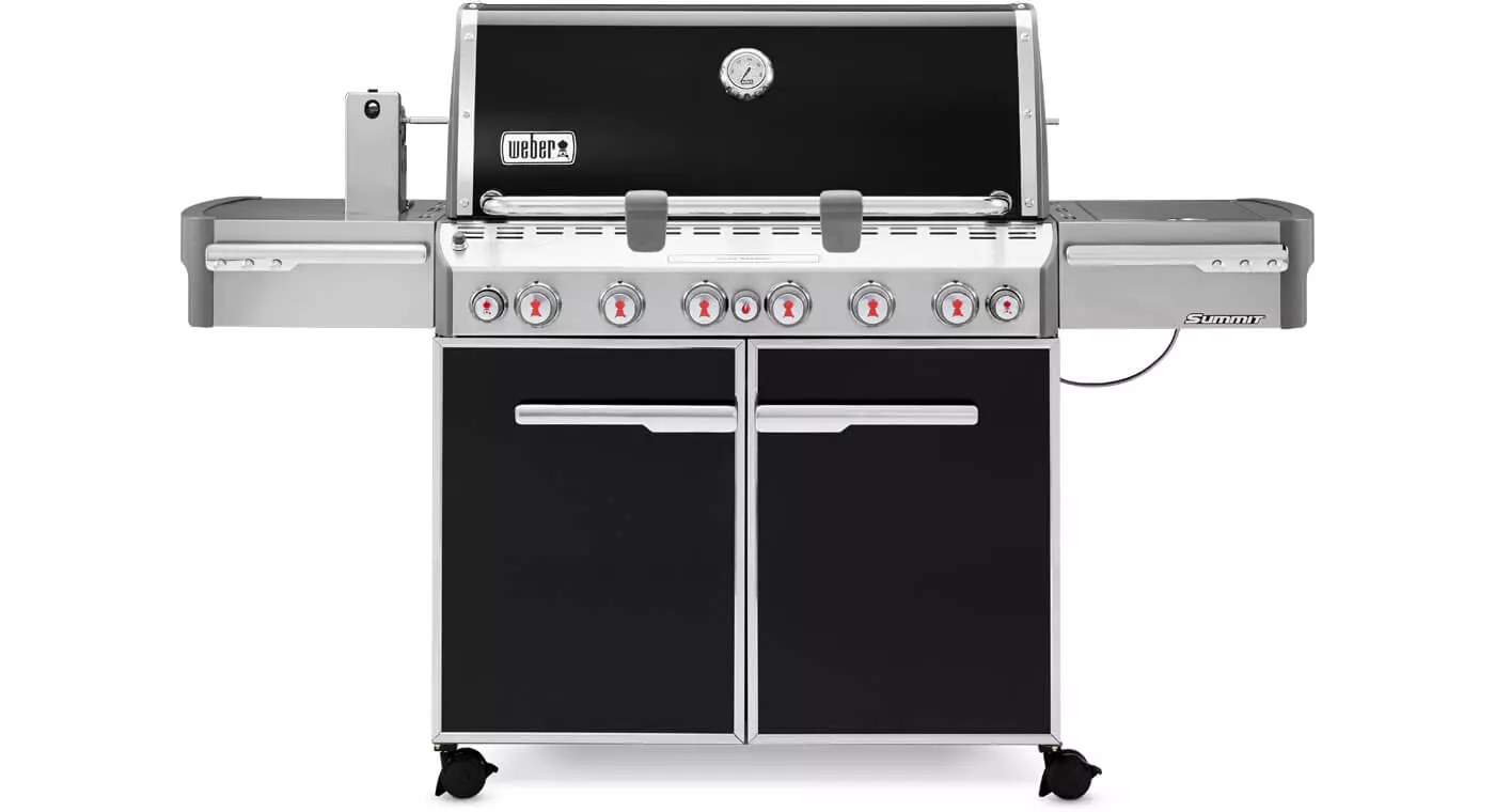 BBQ WEBER 824181 Summit E670 Black System Edition / Gas