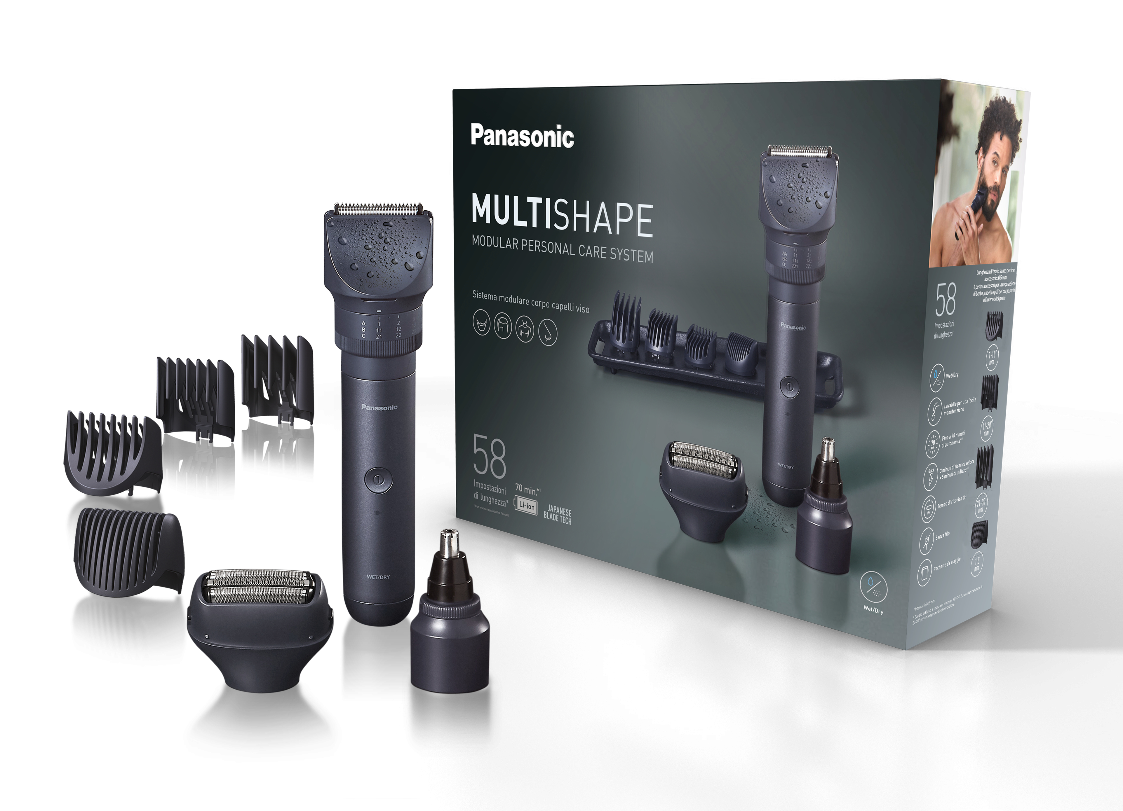 Haartrimmer Panasonic ER-CKL2-A301 voor scheren en trimmen