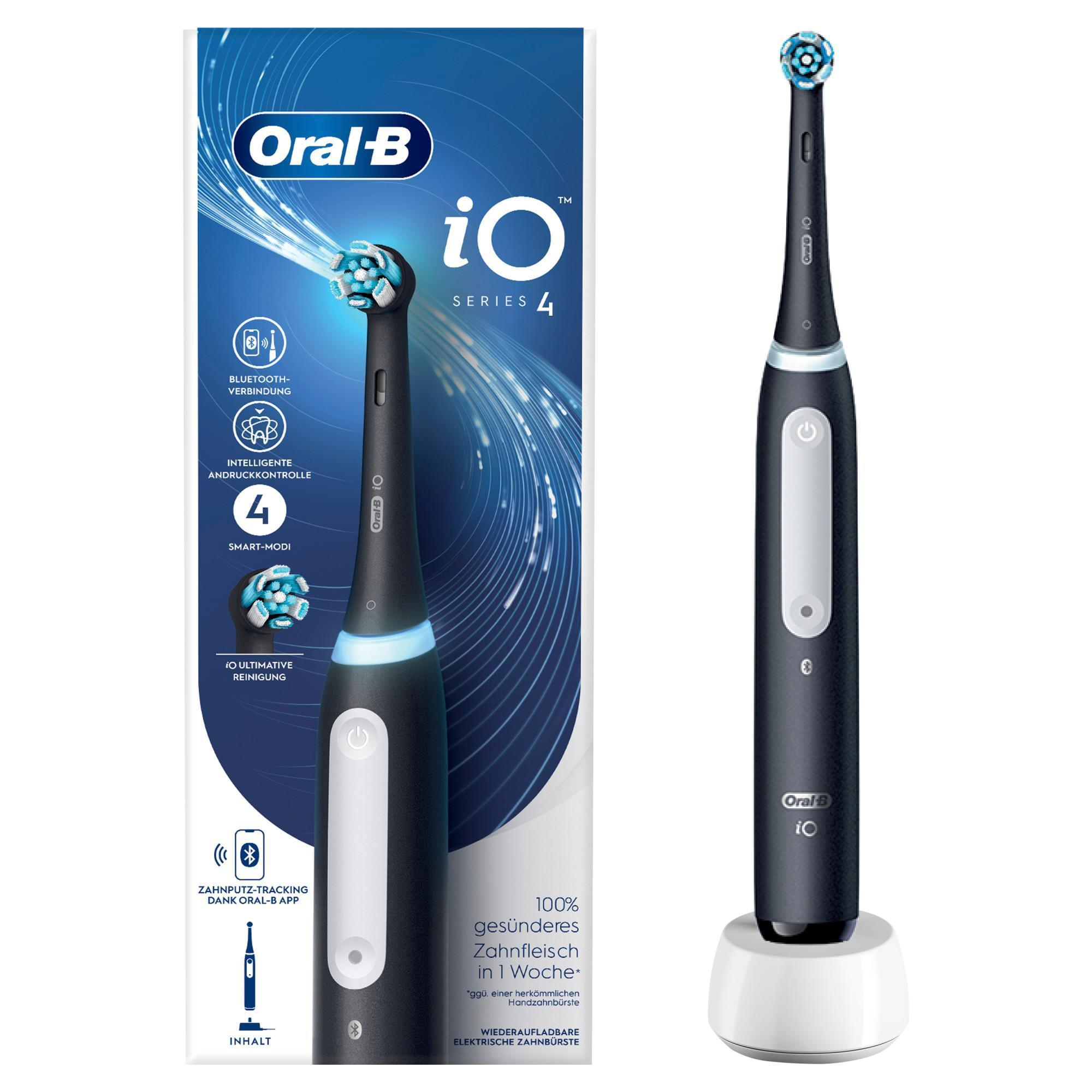 Elektrische tandenborstel ORAL-B 751130 iO Series 4 / mattblack - met etui