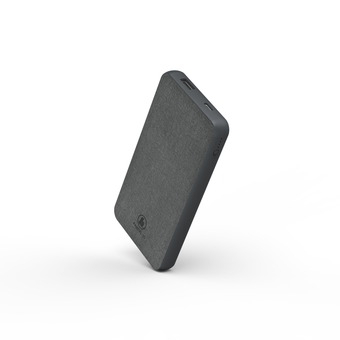 Hama Power Pack "Fabric 10", 10000mAh, grijs