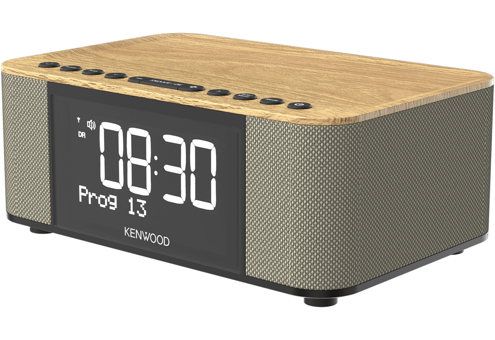 Wekkerradio KENWOOD CR-ST40DAB hout/groen